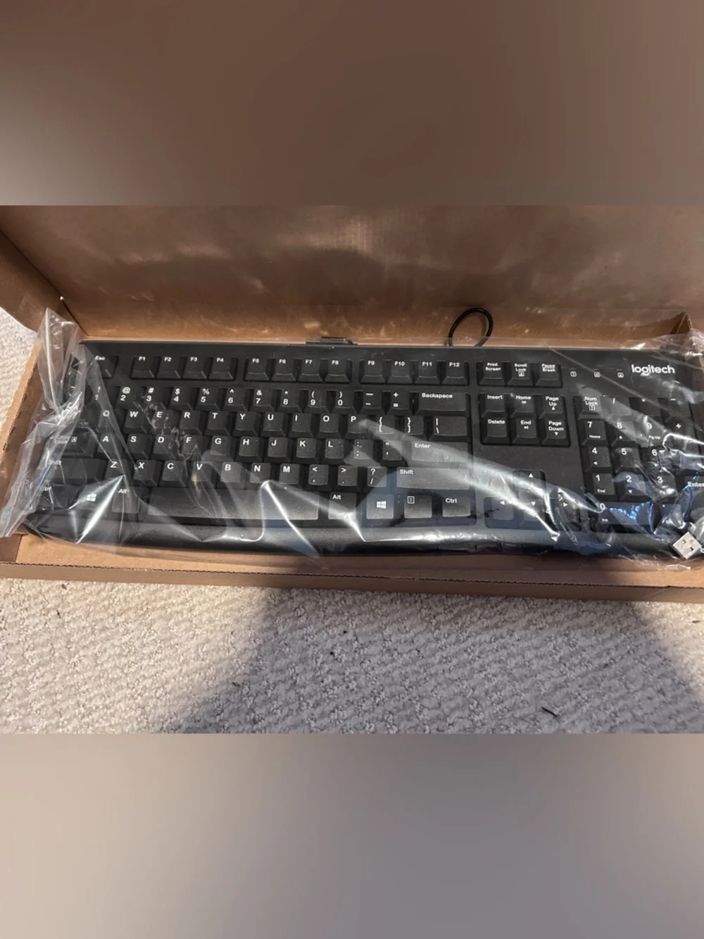 Logitech MK120 USB Keyboard & Mouse Kit